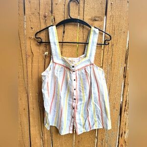 a.n.a. button-up tank